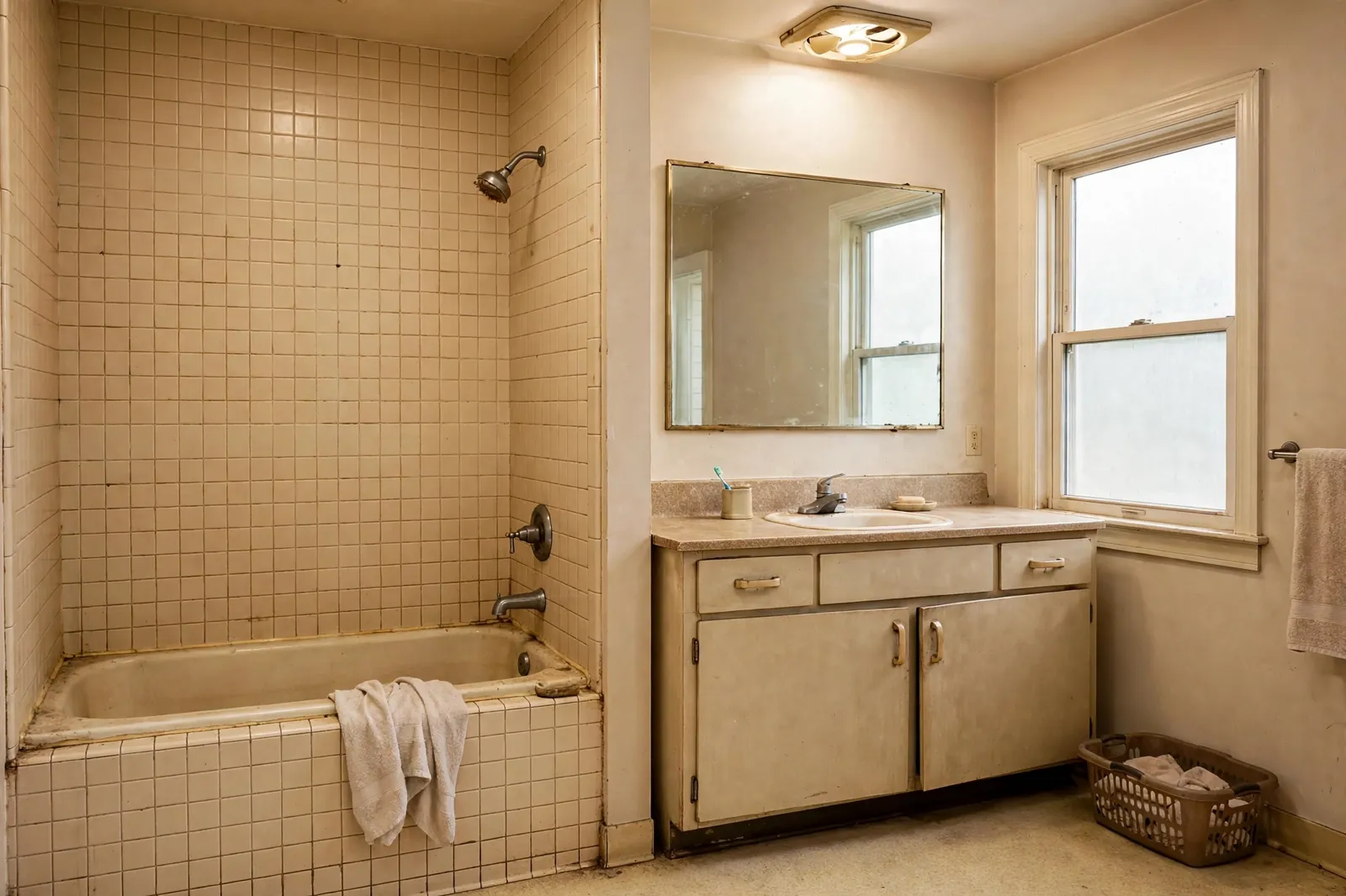 Before photo, Full Bathroom Remodel in Pinefield, by Waldorf Bathroom Remodeling Company