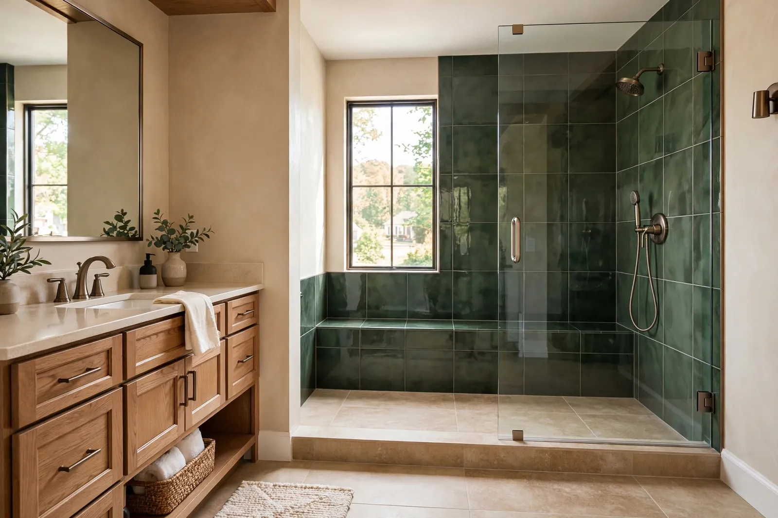 Walk In Shower Installation —  Walk In Shower Installation in Wakefield by Waldorf Bathroom Remodeling Company